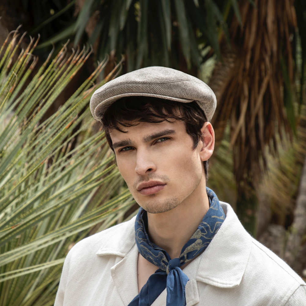 Coppola a Spicchi in Twill Melange