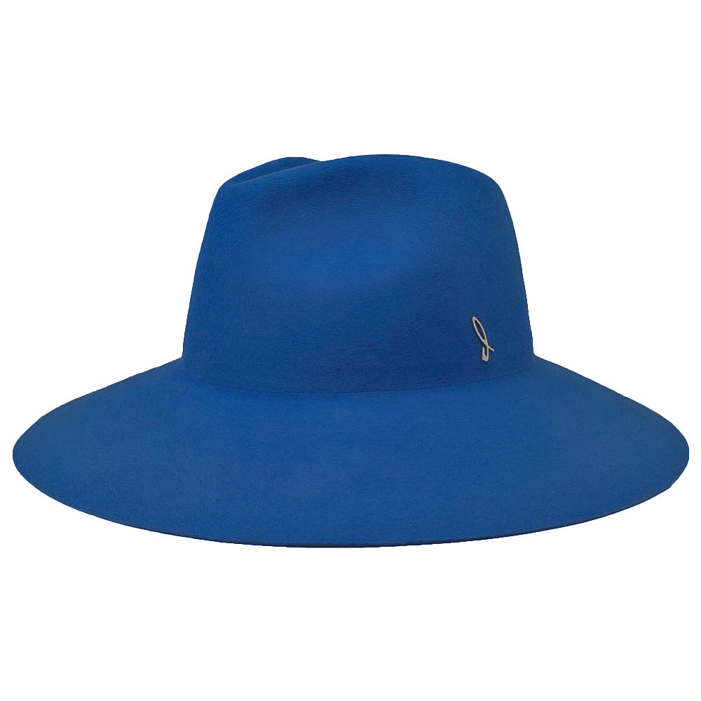 Ernest - Wide Wing Drop Hat in Lapin Felt