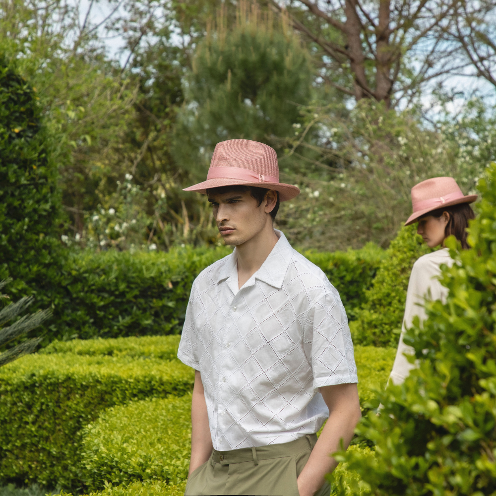 Cappello Drop Arrotolabile in Treccia di Papier