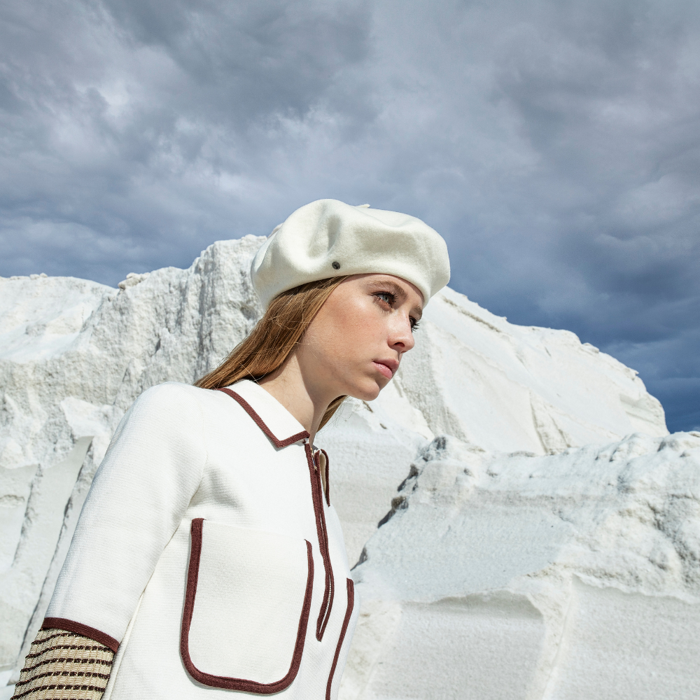 Wool Felt Basque Cap