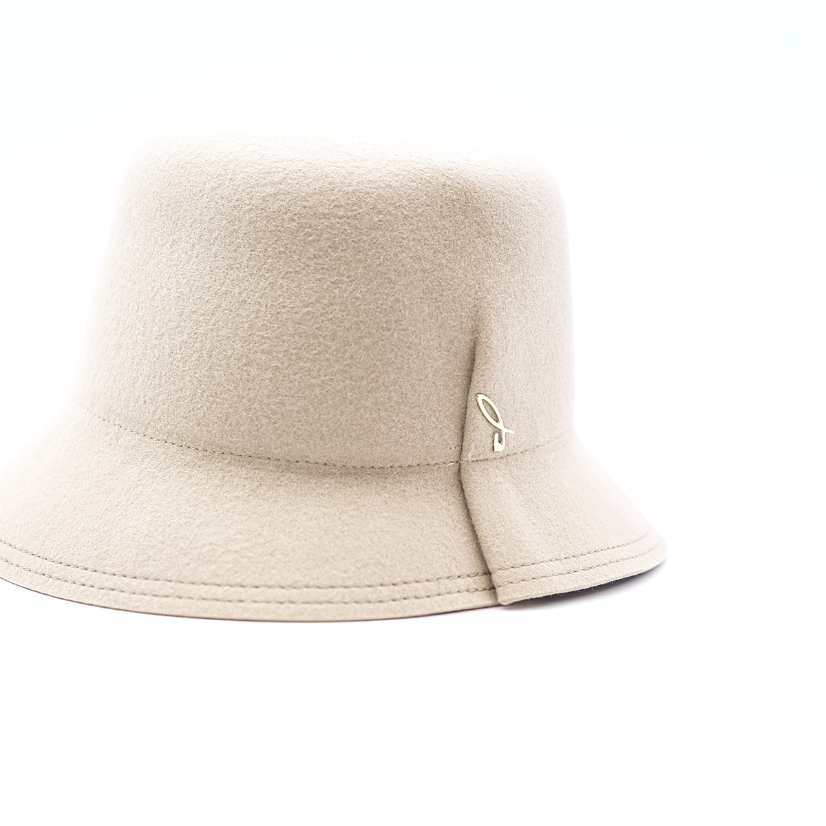 Wool Felt Cloche Hat