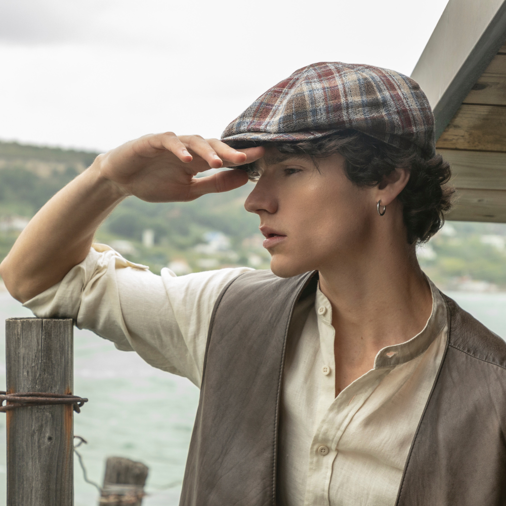 Berretto Irlandese in Tessuto Tartan