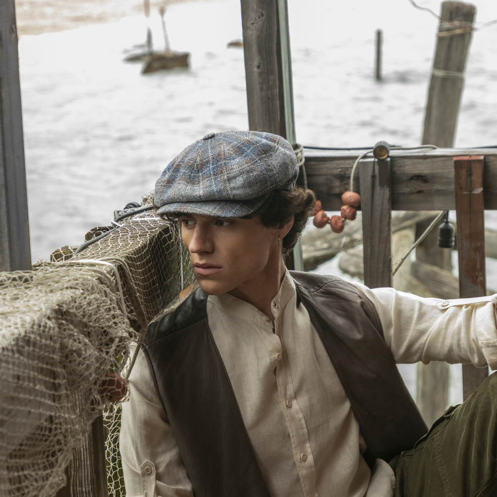 Berretto Irlandese in Tessuto Tartan