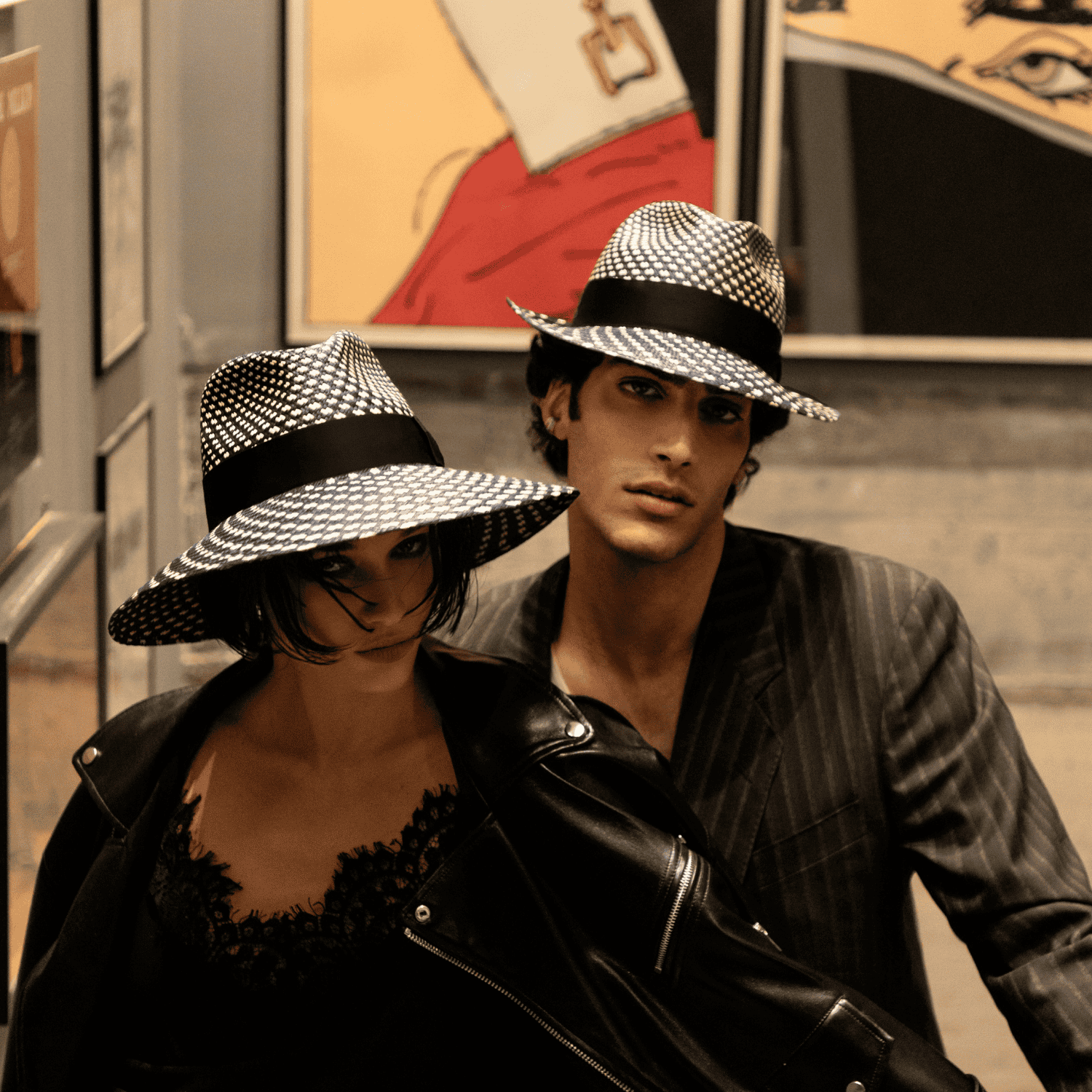 Drop hat Drop Panama Combinado