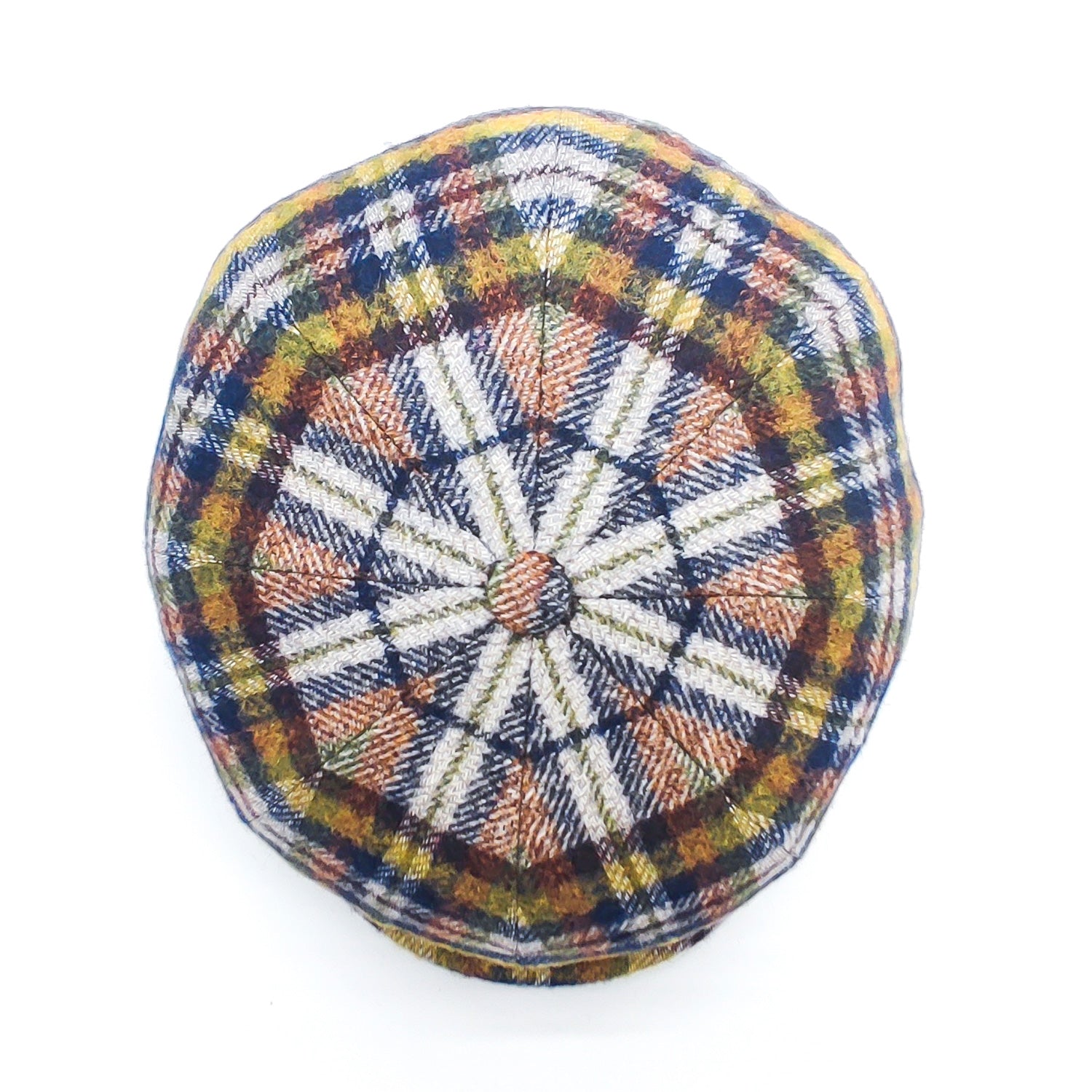 Scotch Patterned Fabric Irish Cap