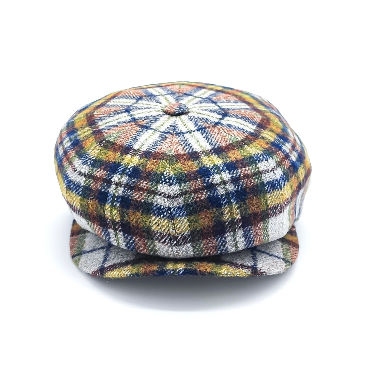 Scotch Patterned Fabric Irish Cap