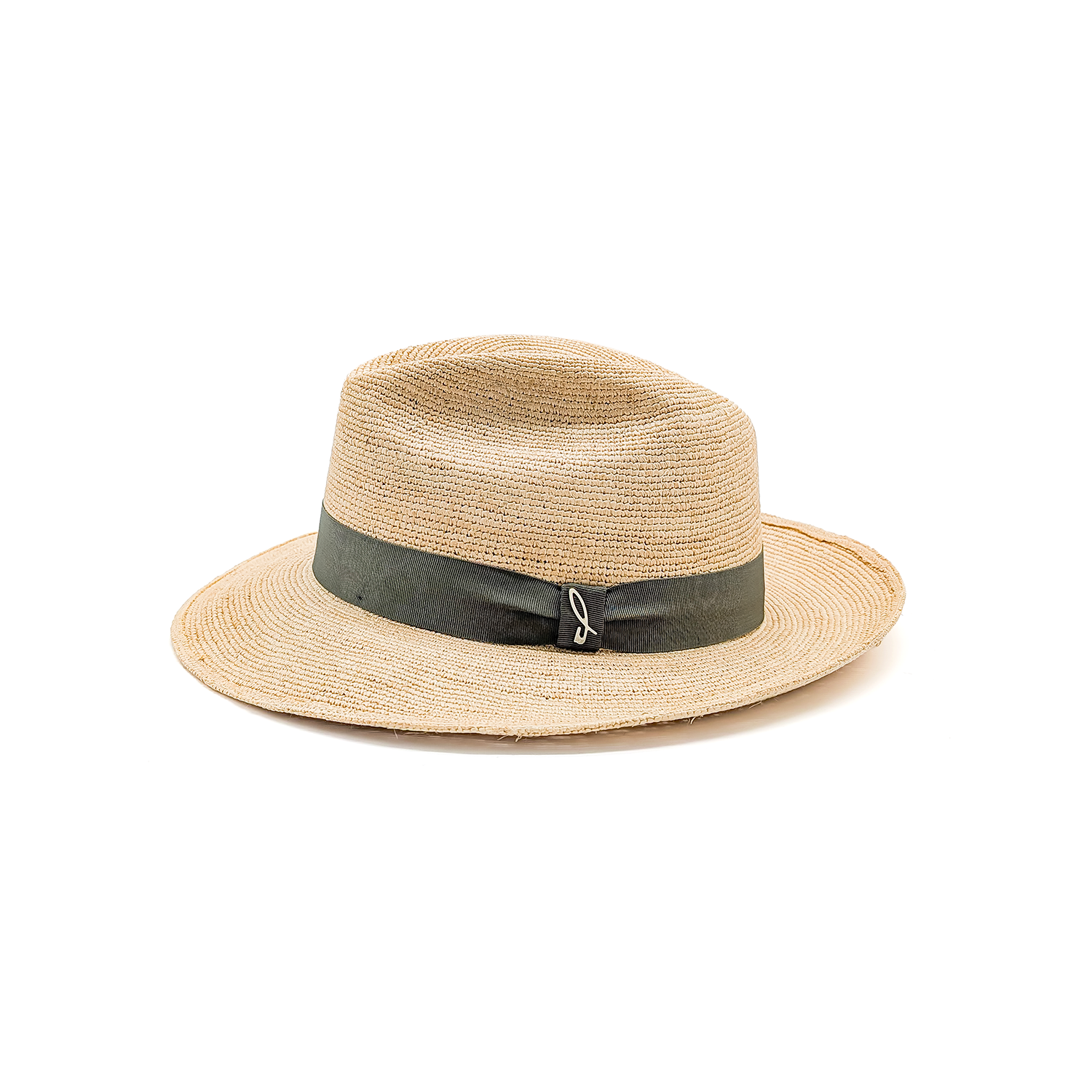 Cappello Fedora in Raffia Crochet