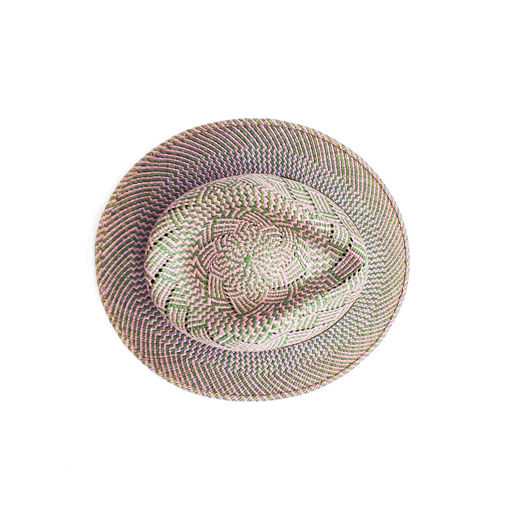 Cappello Panama Pasadores a Tesa Media