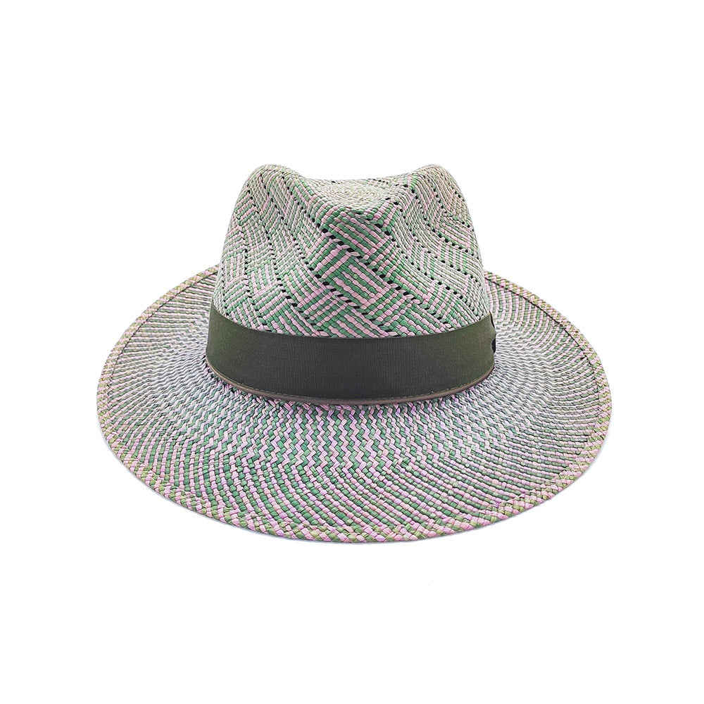 Cappello Panama Pasadores a Tesa Media