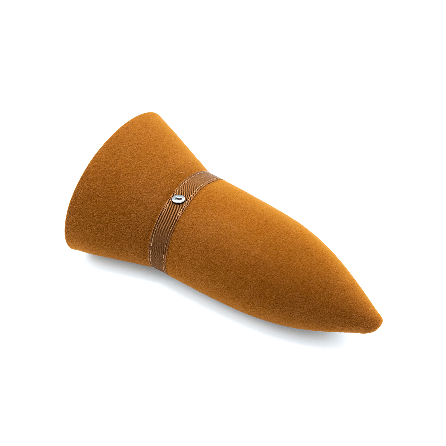 Cappello Arrotolabile in Feltro di Lapin Suede