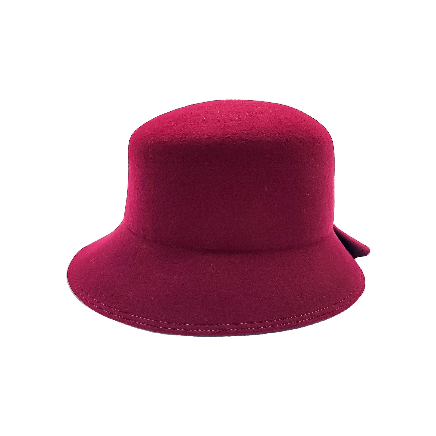Wool Felt Rolling Cloche