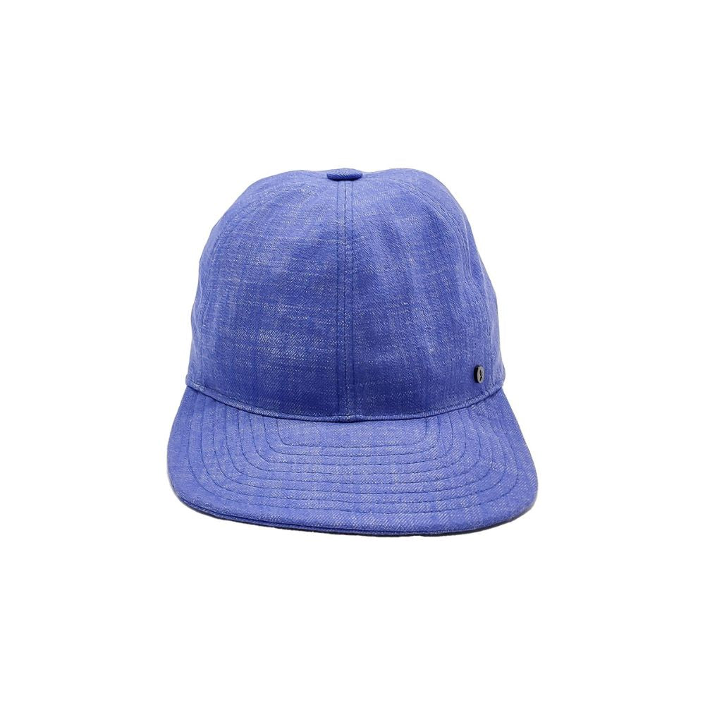 Berretto Arrotolabile in Tessuto Denim