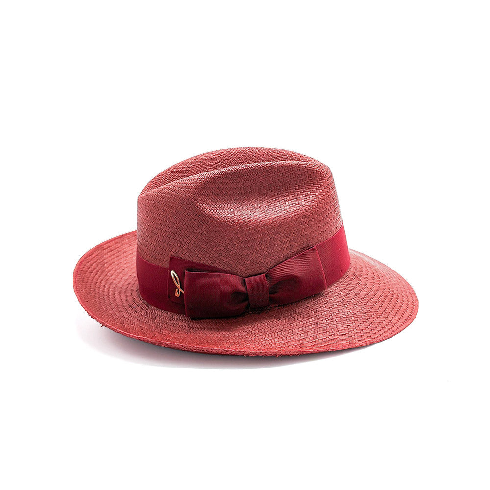 Cappello Panama a Tesa Media con Fiocco Doria