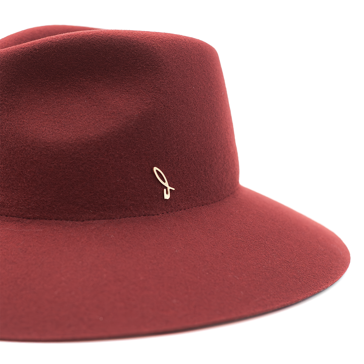 Wool Felt Wide Brim Hat