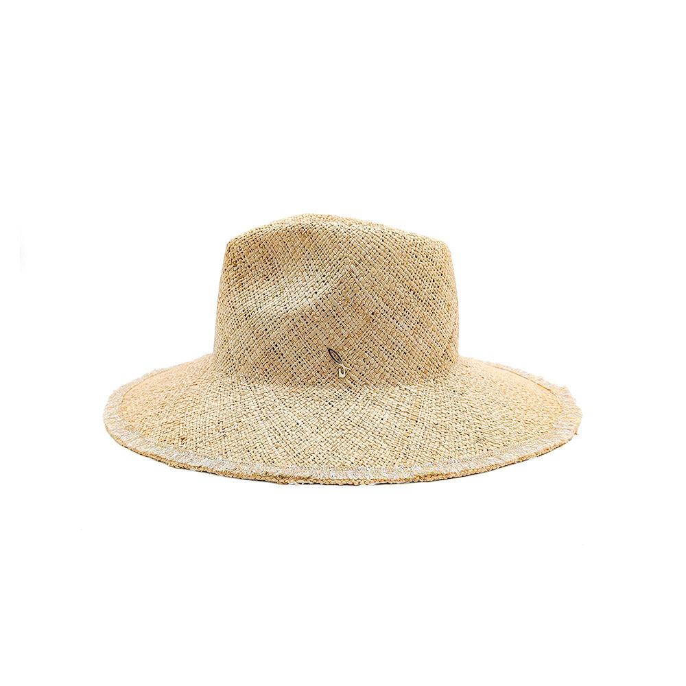 Cappello Drop in Raffia a Tesa Larga