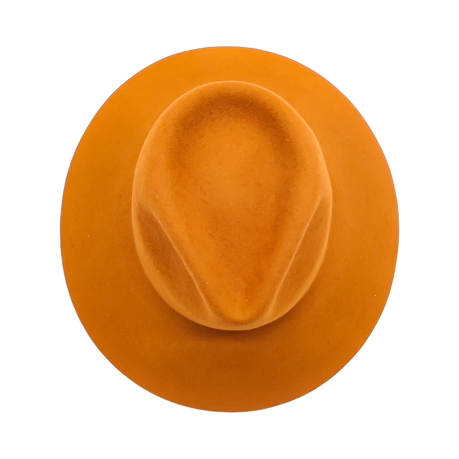 Shaved Lapin Felt Wide Brim Drop Hat