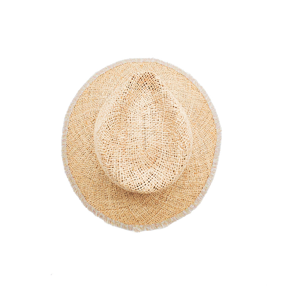 Cappello Drop in Raffia a Tesa Larga