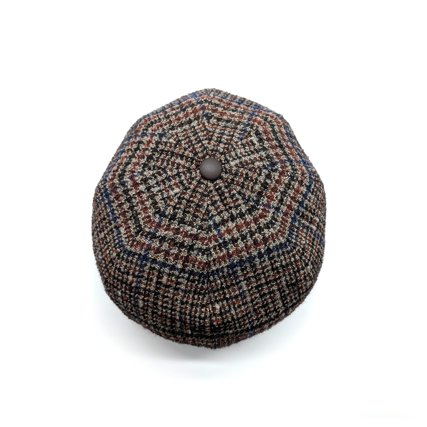 Prince-of-Wales Tweed Woven Cap