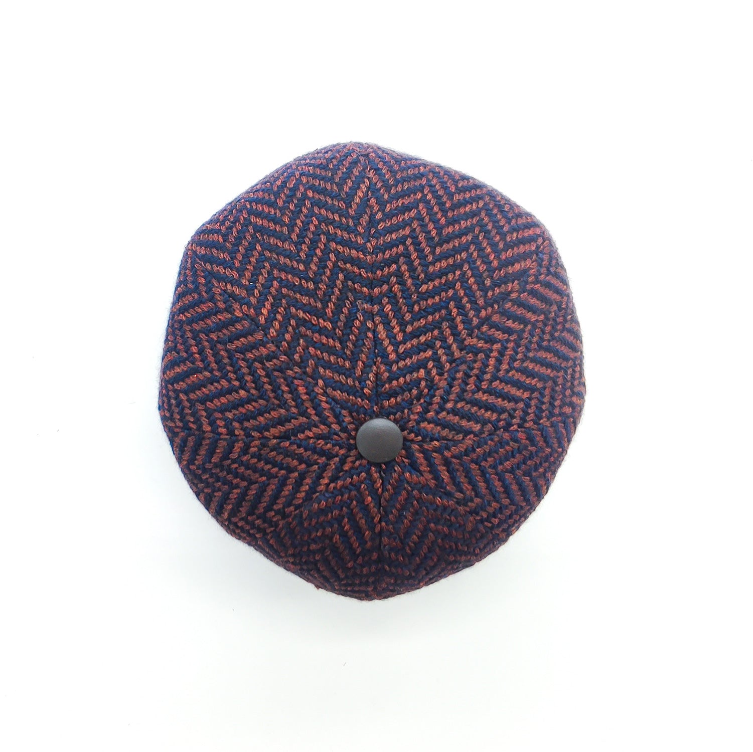 Berretto Irlandese Newsboy in Tessuto Spigato