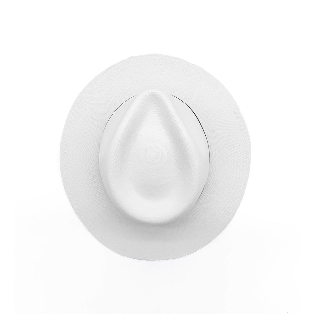 Fine Panama Hat with Flat Brim
