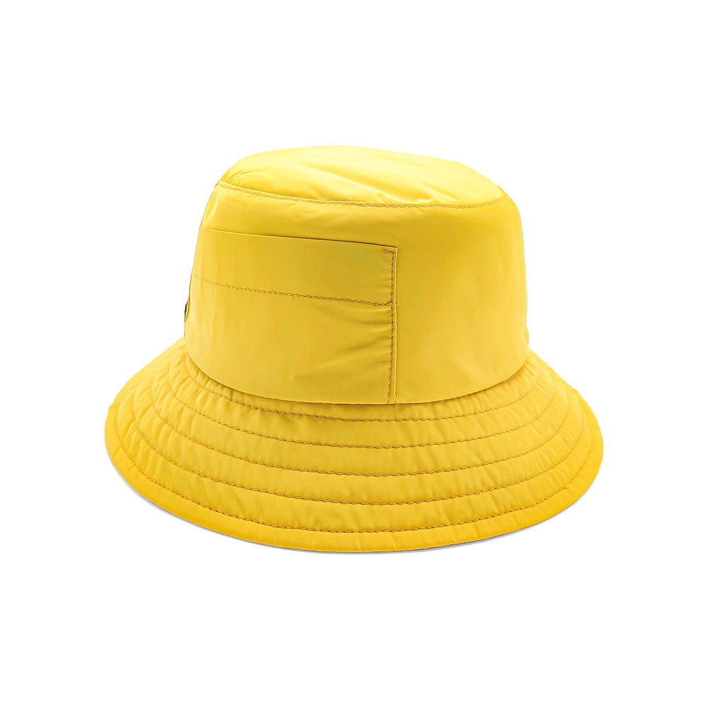 Waterproof Bucket Hat with Side Pocket