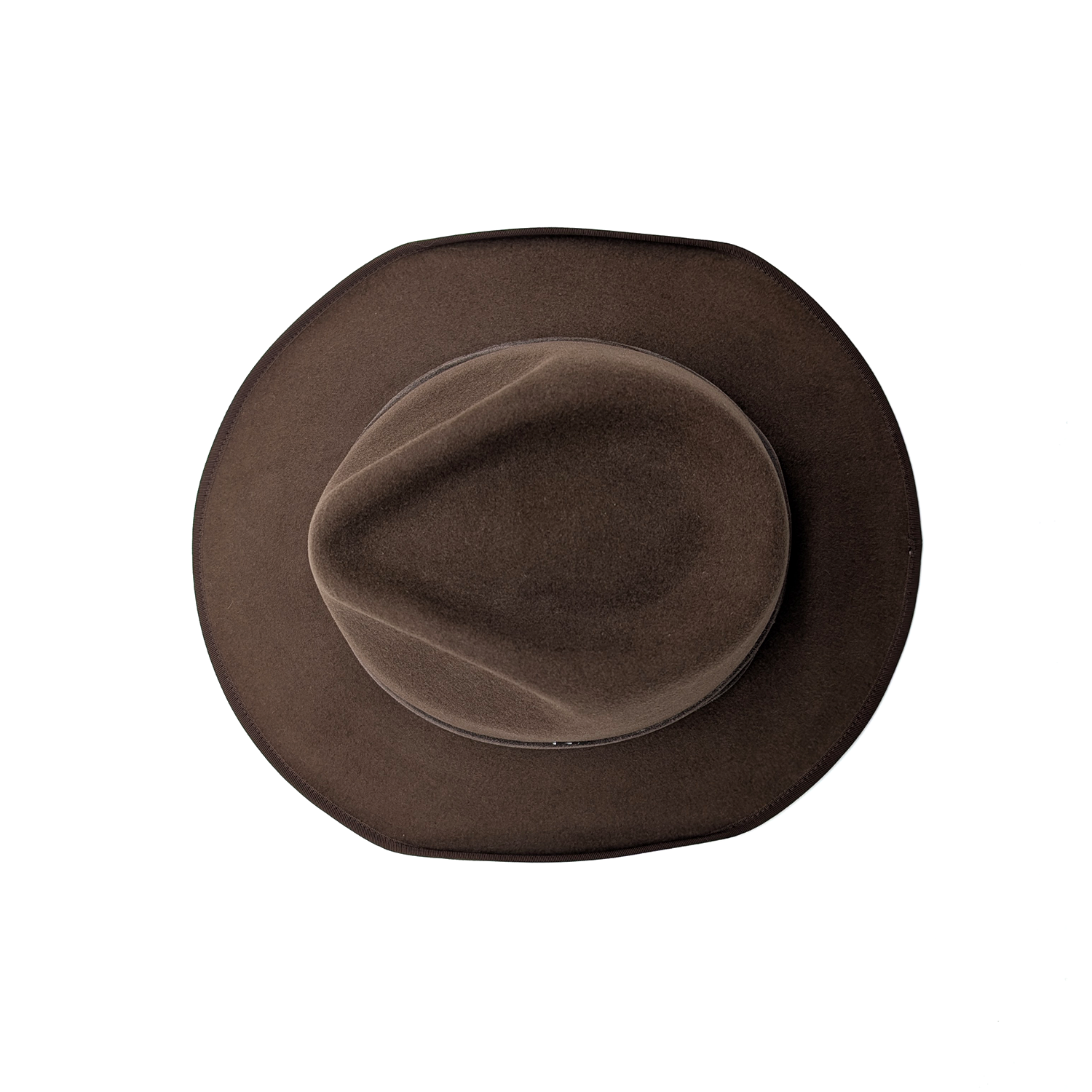 Western Drop Hat in Shaved Lapin Felt