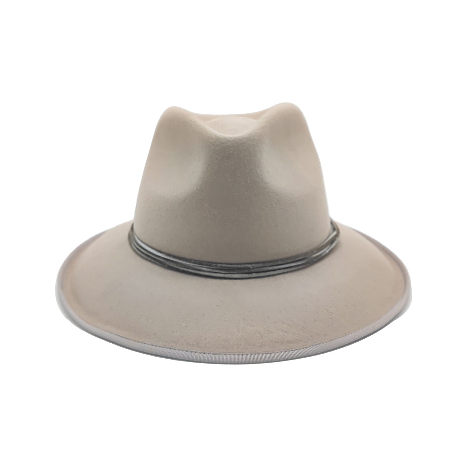 Western Drop Hat in Smooth Lapin Felt
