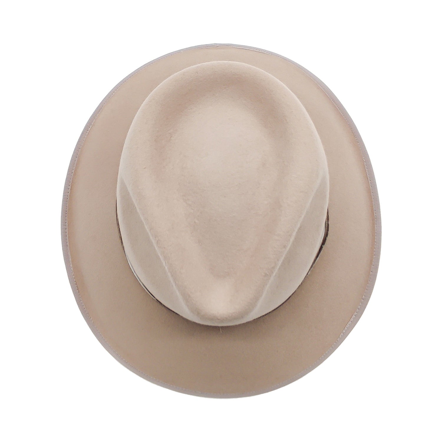 Western Drop Hat in Smooth Lapin Felt