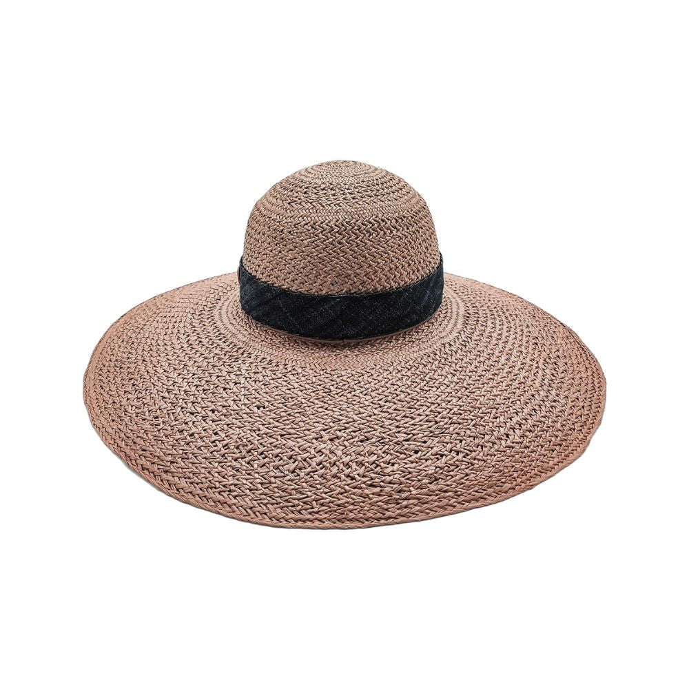 Panama Hat with Wide Brim