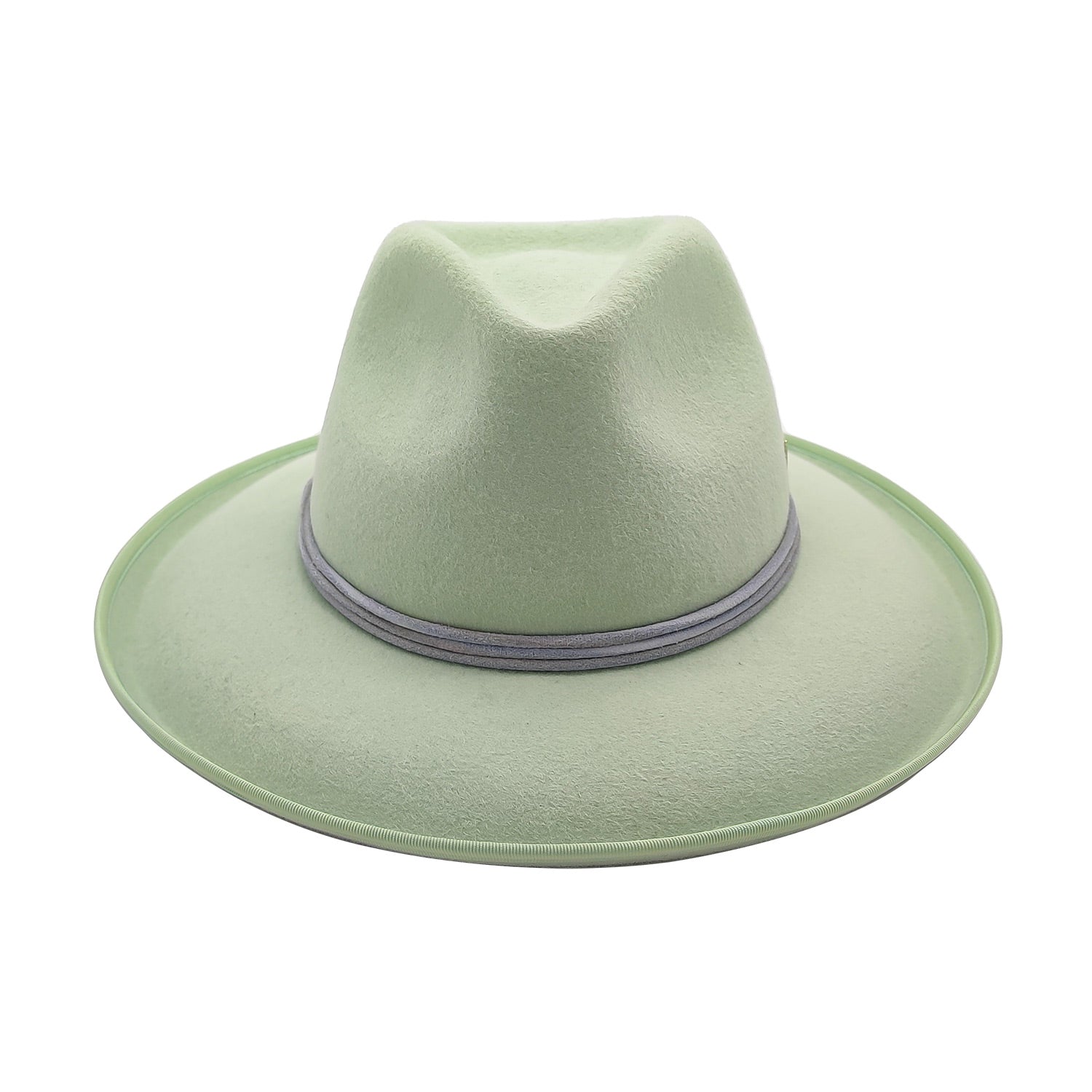 Cappello Western Drop a Tesa Larga in Feltro di Lapin Rasato