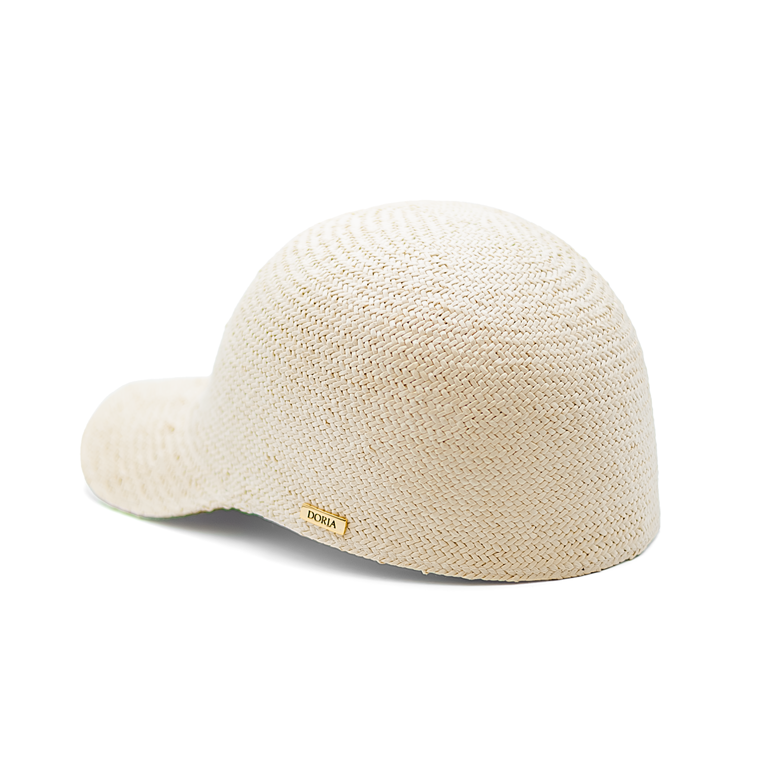 Berretto da Baseball in Papier Chevron Raw