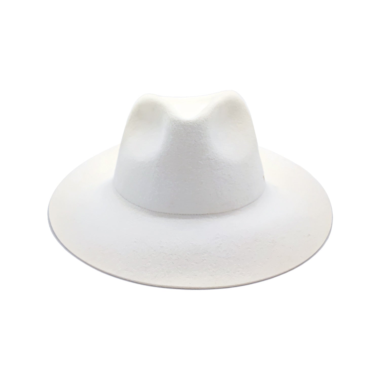Smooth Lapin Felt Wide Brim Drop Hat