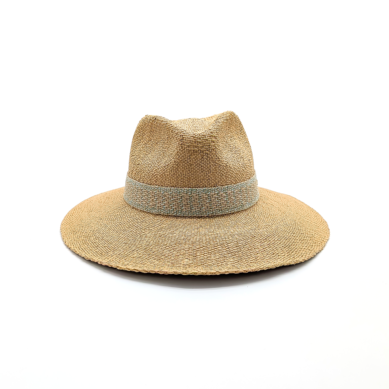 Cappello Drop a Tesa Larga in Papier Juta