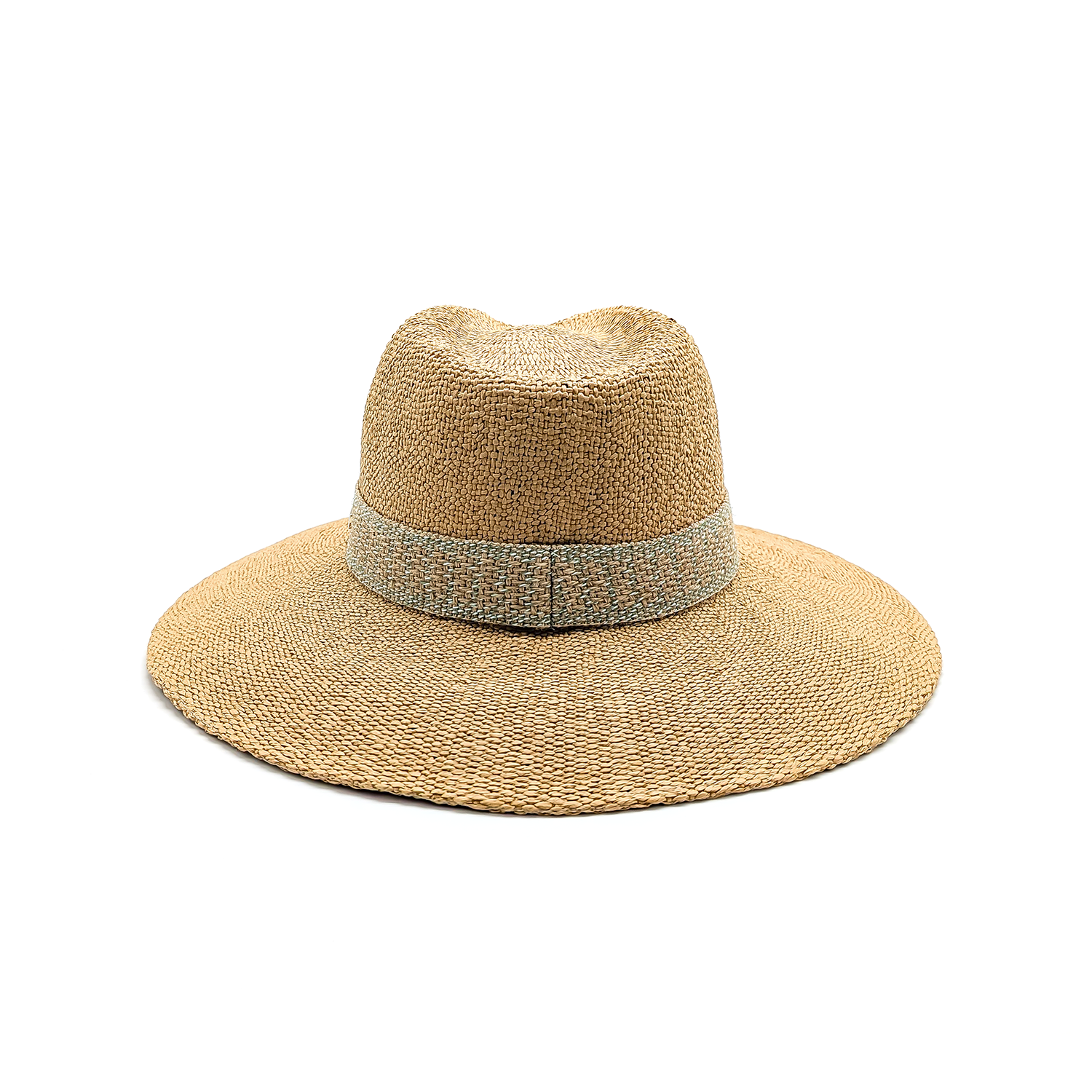 Cappello Drop a Tesa Larga in Papier Juta