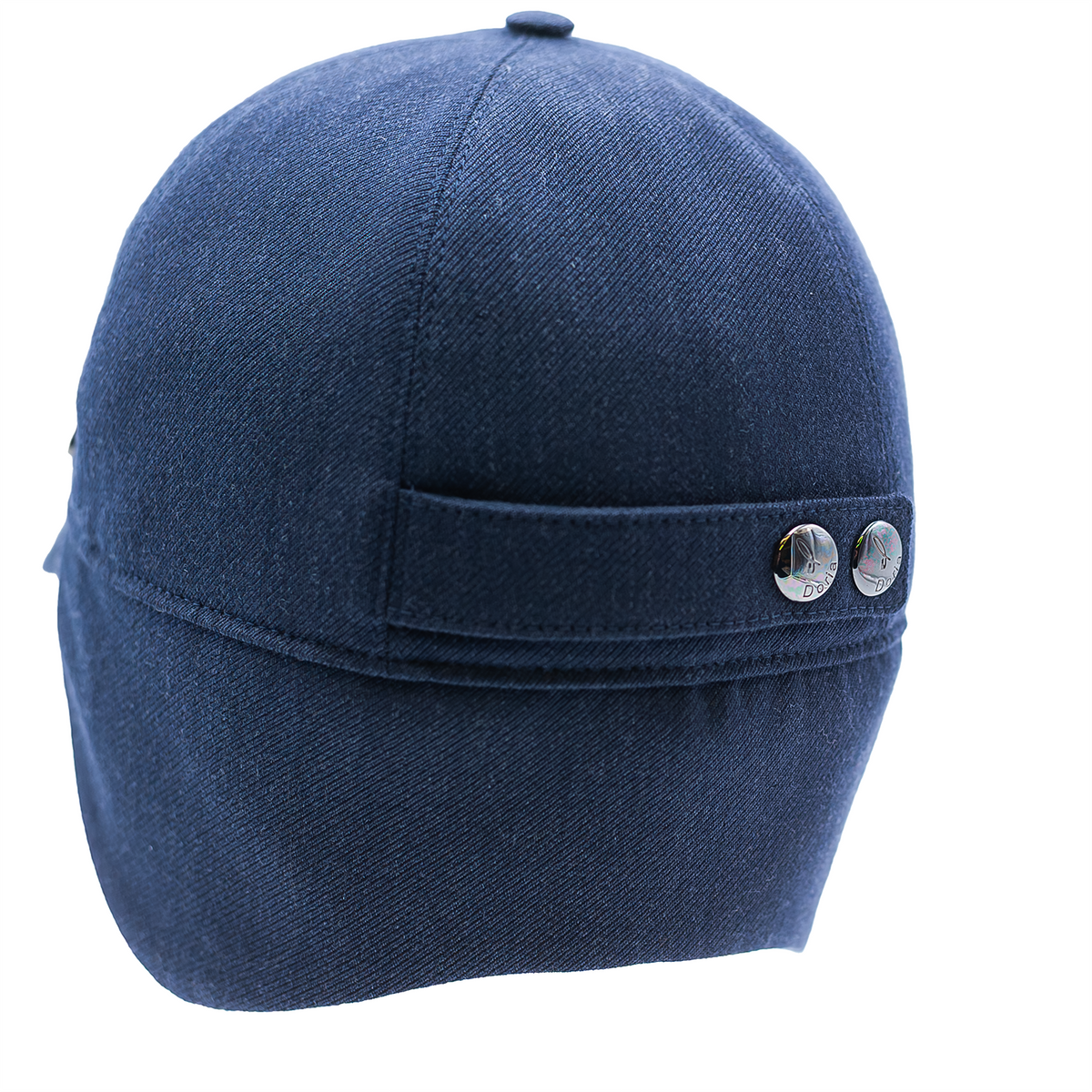 Fabric Baseball Cap with Earmuffs