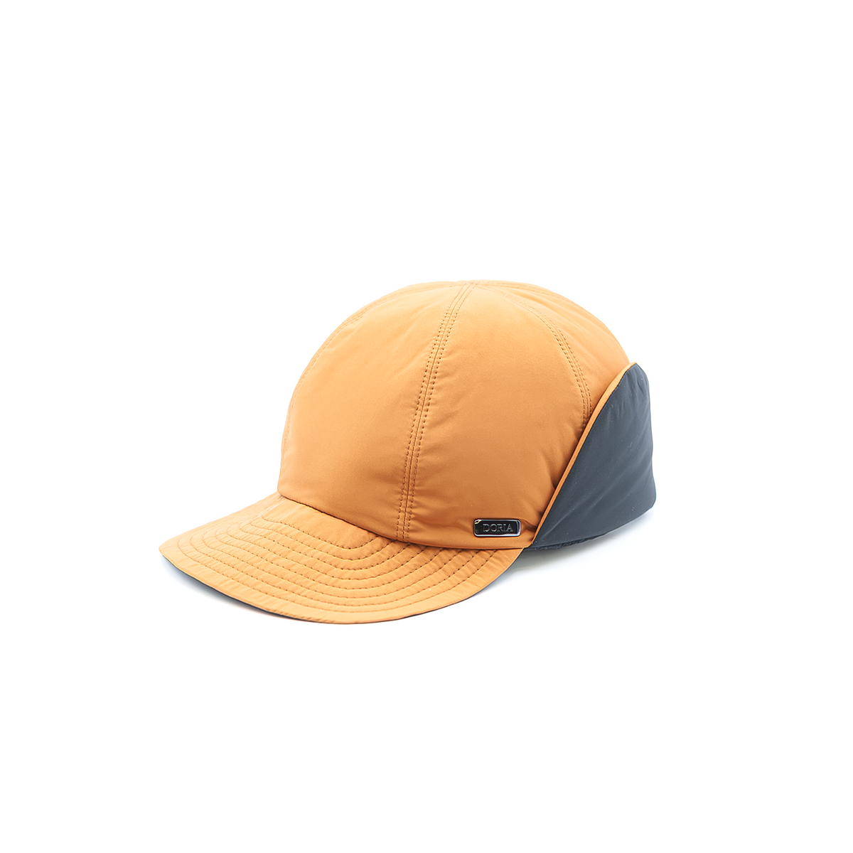 Berretto da Baseball Reversibile in Tessuto Imbottito