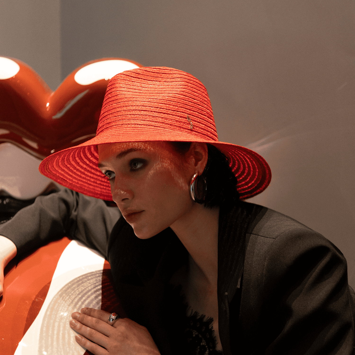 Drop Hat in Hemp Braid