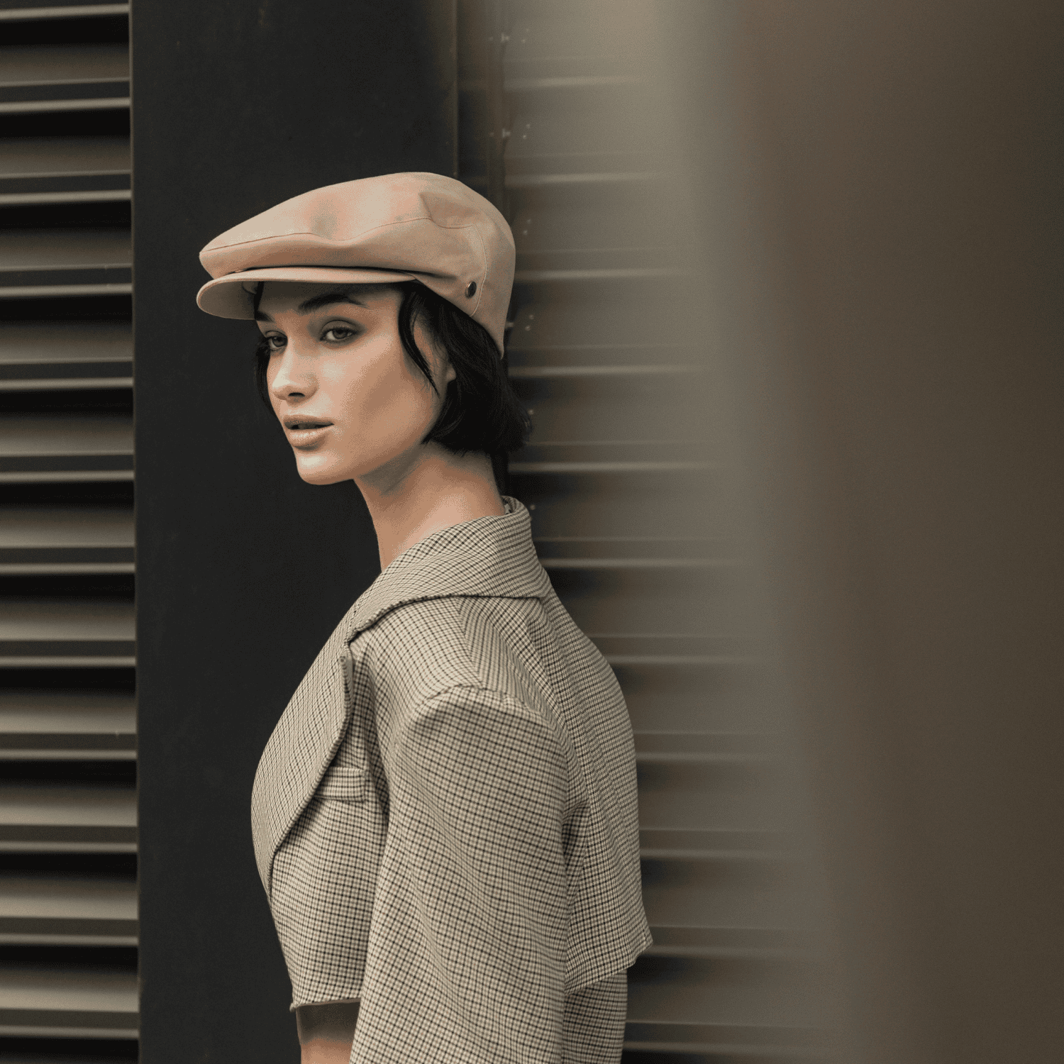 Coppola in Tessuto Twill Lavato