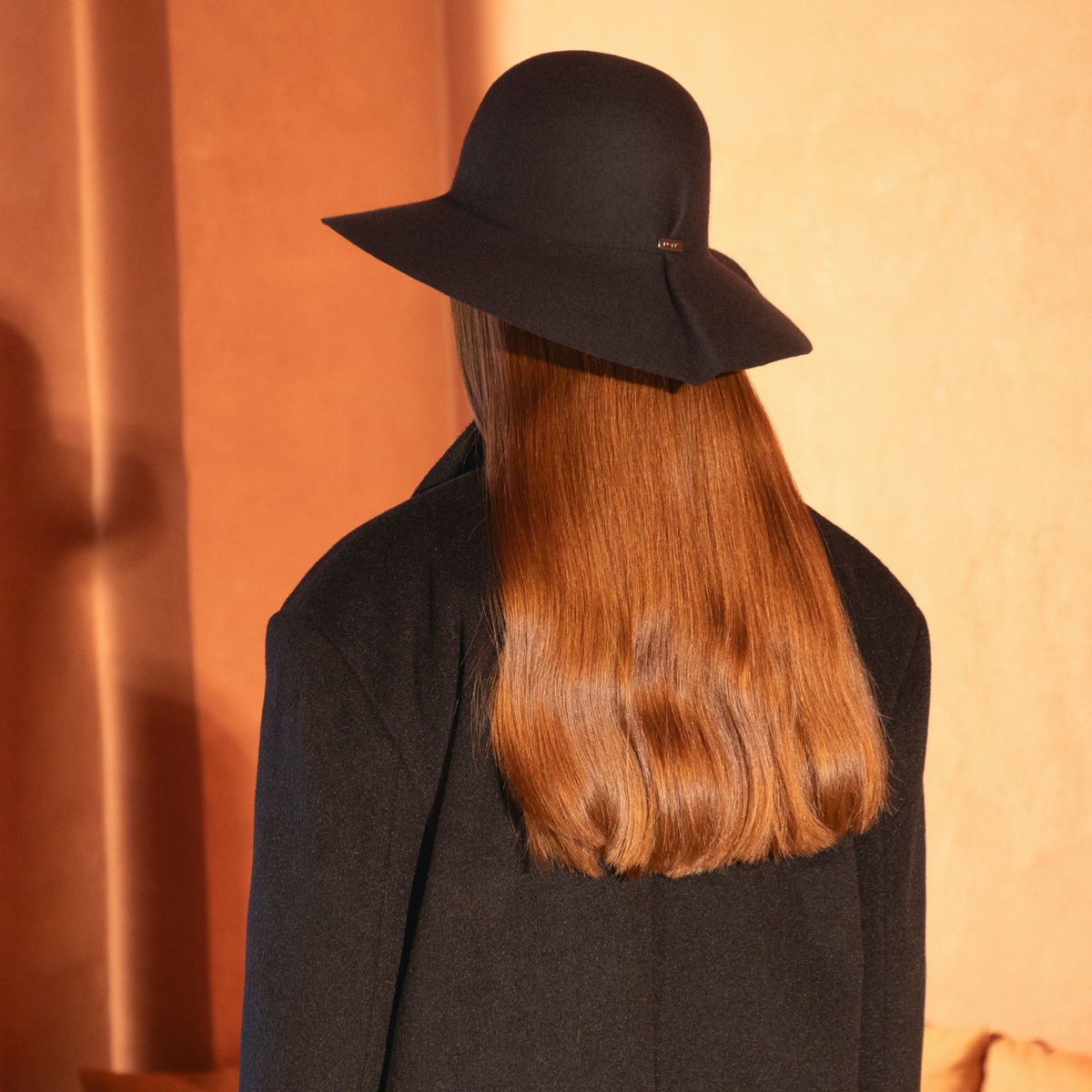 Cappello Cloche in Feltro di Lana