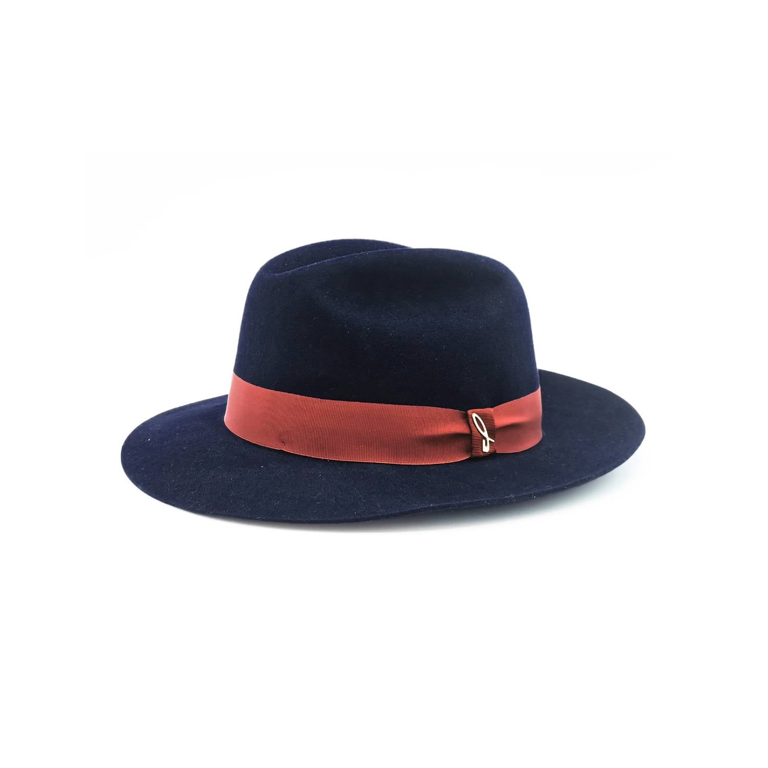 Cappello Fedora in Feltro di Lapin Rasato