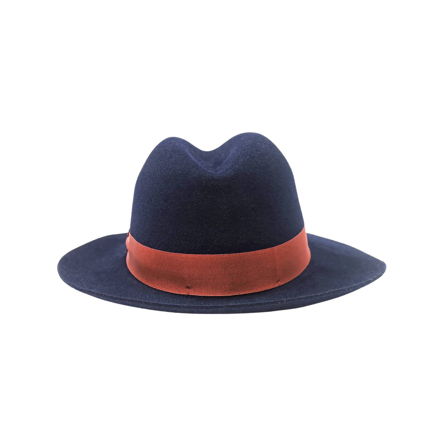 Cappello Fedora in Feltro di Lapin Rasato