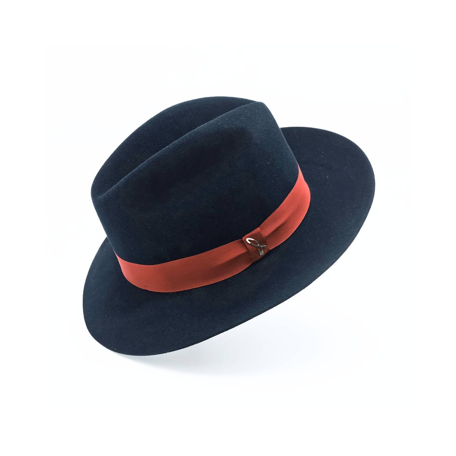 Cappello Fedora in Feltro di Lapin Rasato