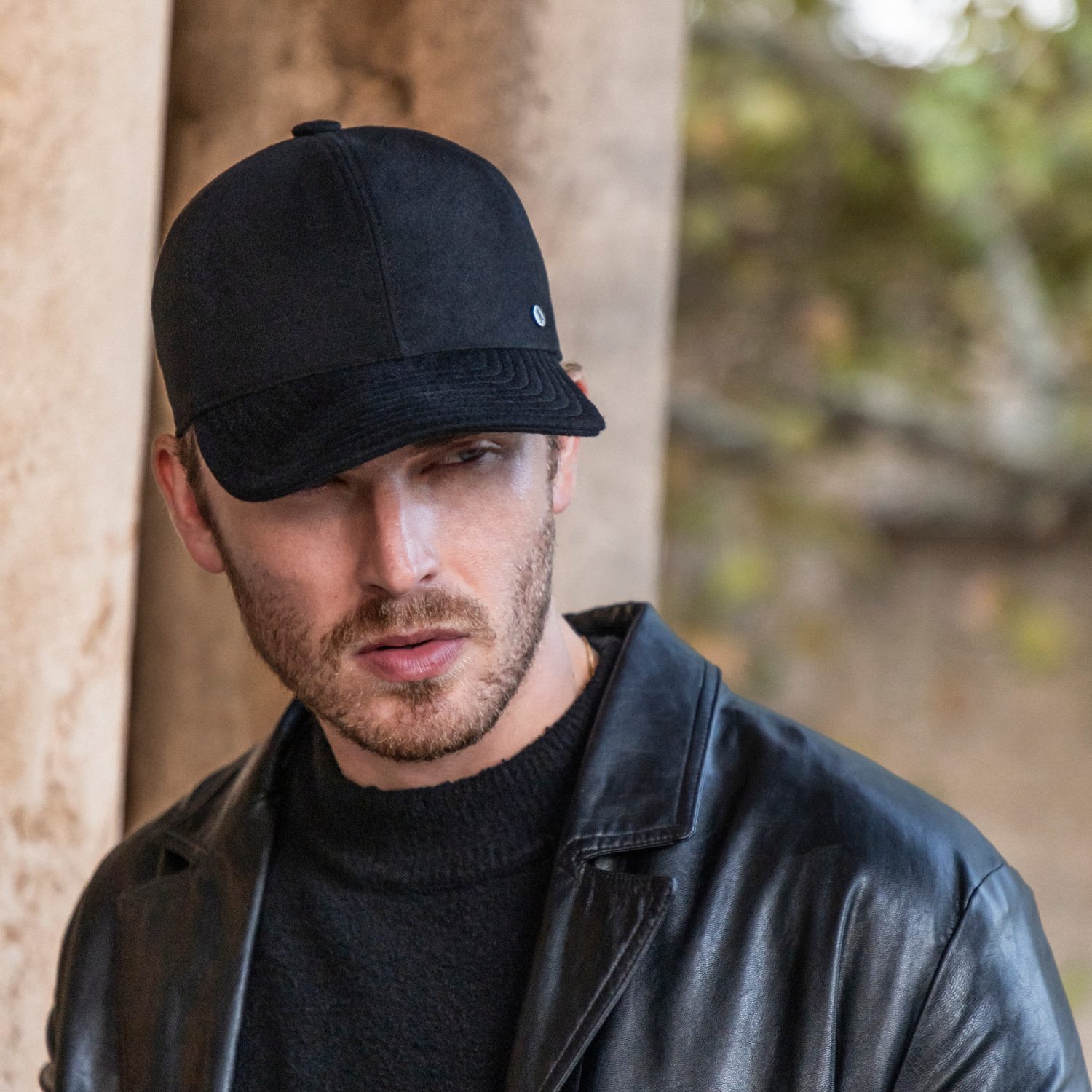 Cashmere Rolling Baseball Cap