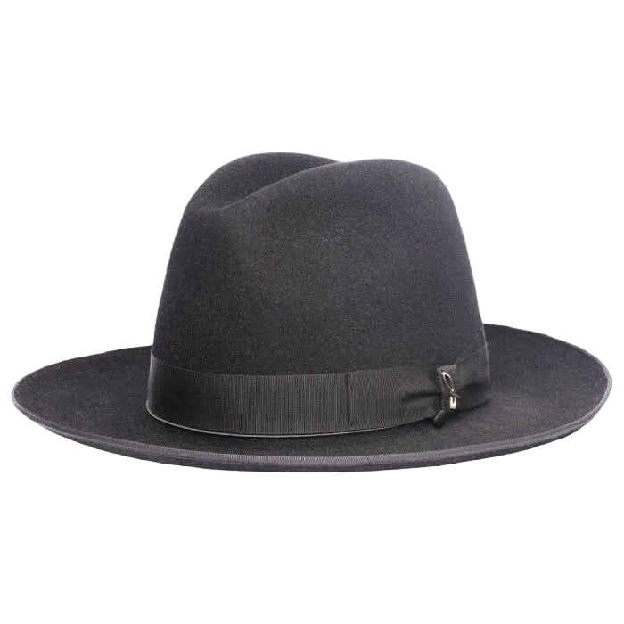Cappello Fedora in Feltro Lapin Rasato