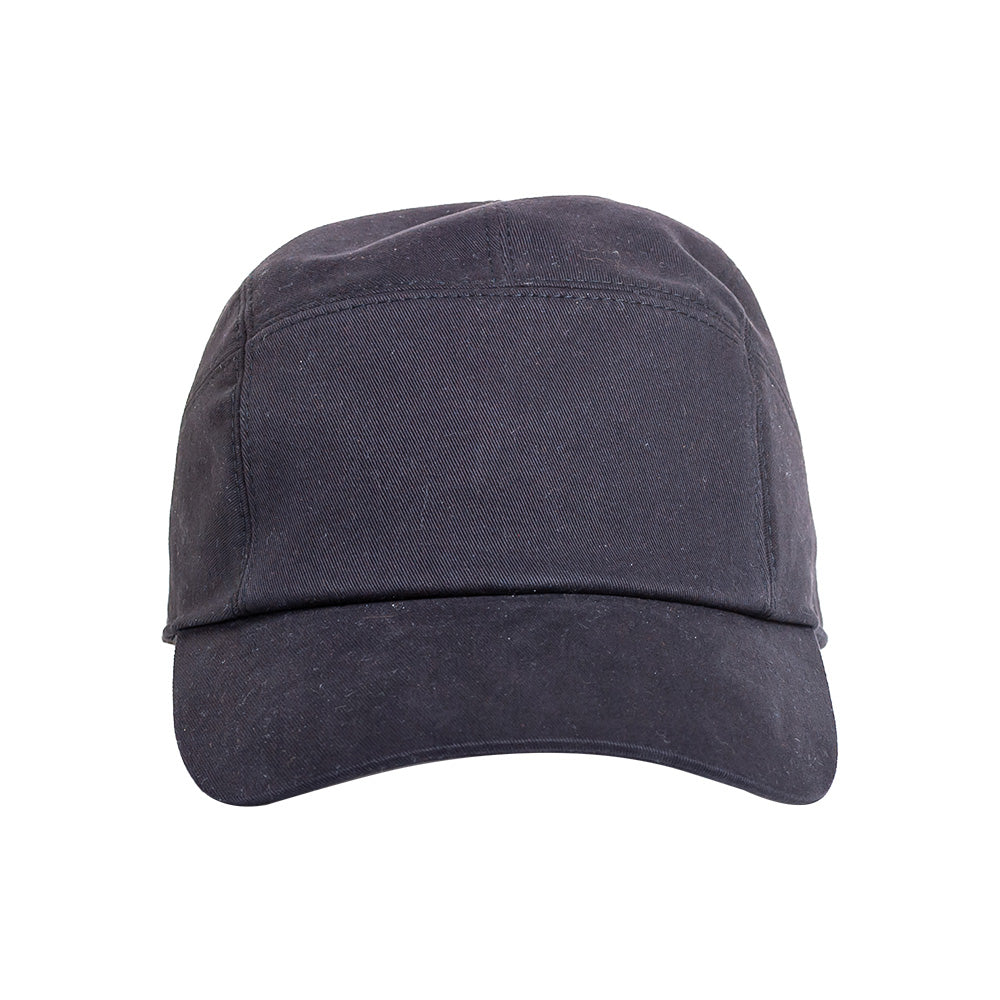 Cappello da Baseball Sartoriale in Tessuto di Cotone