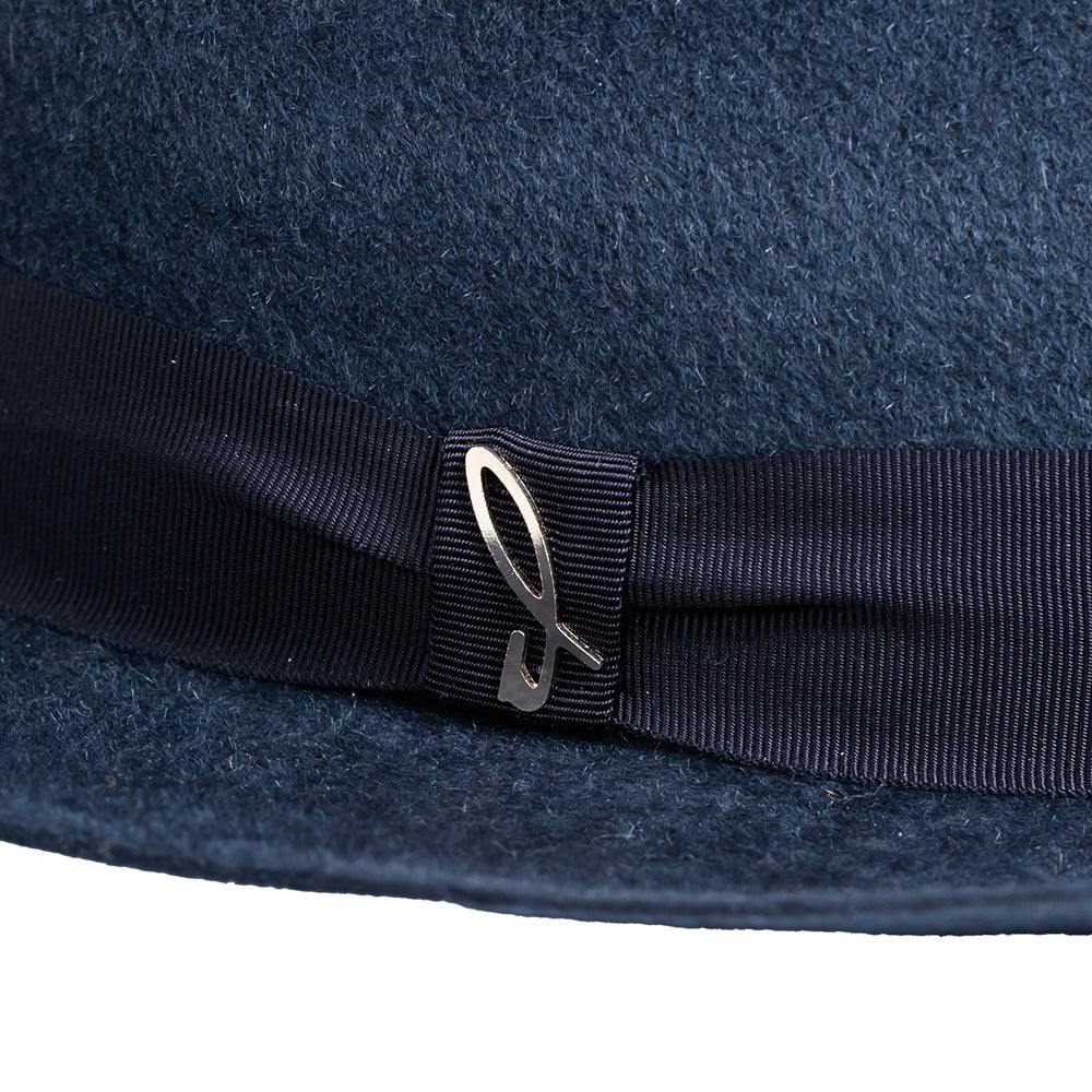 Velour Lapin Felt Fedora Hat