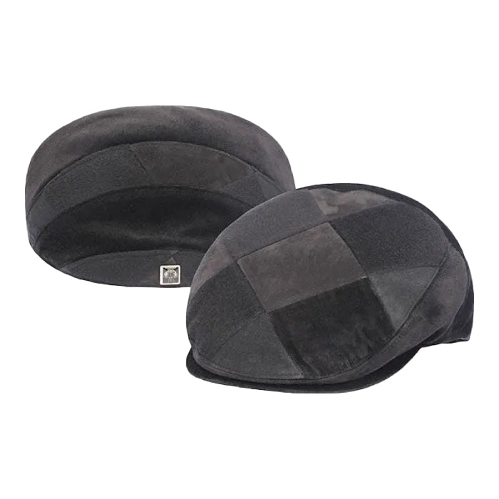 Coppola Patchwork Celebrativa dei 110 Anni di Doria in Mix di Velluto e Cashmere