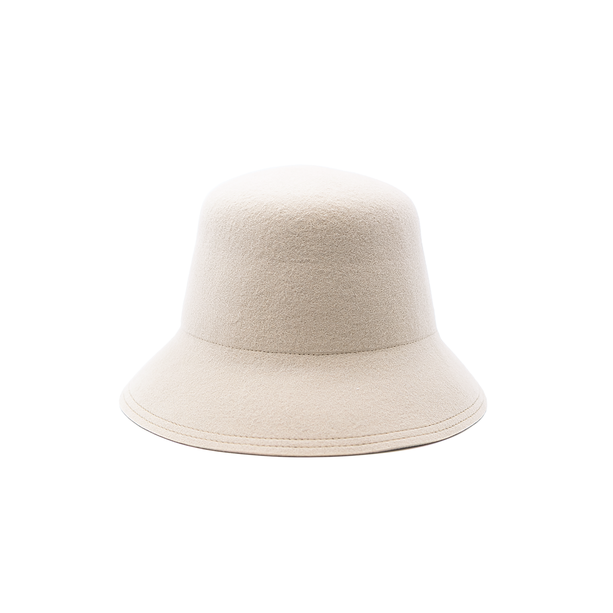 Wool Felt Cloche Hat
