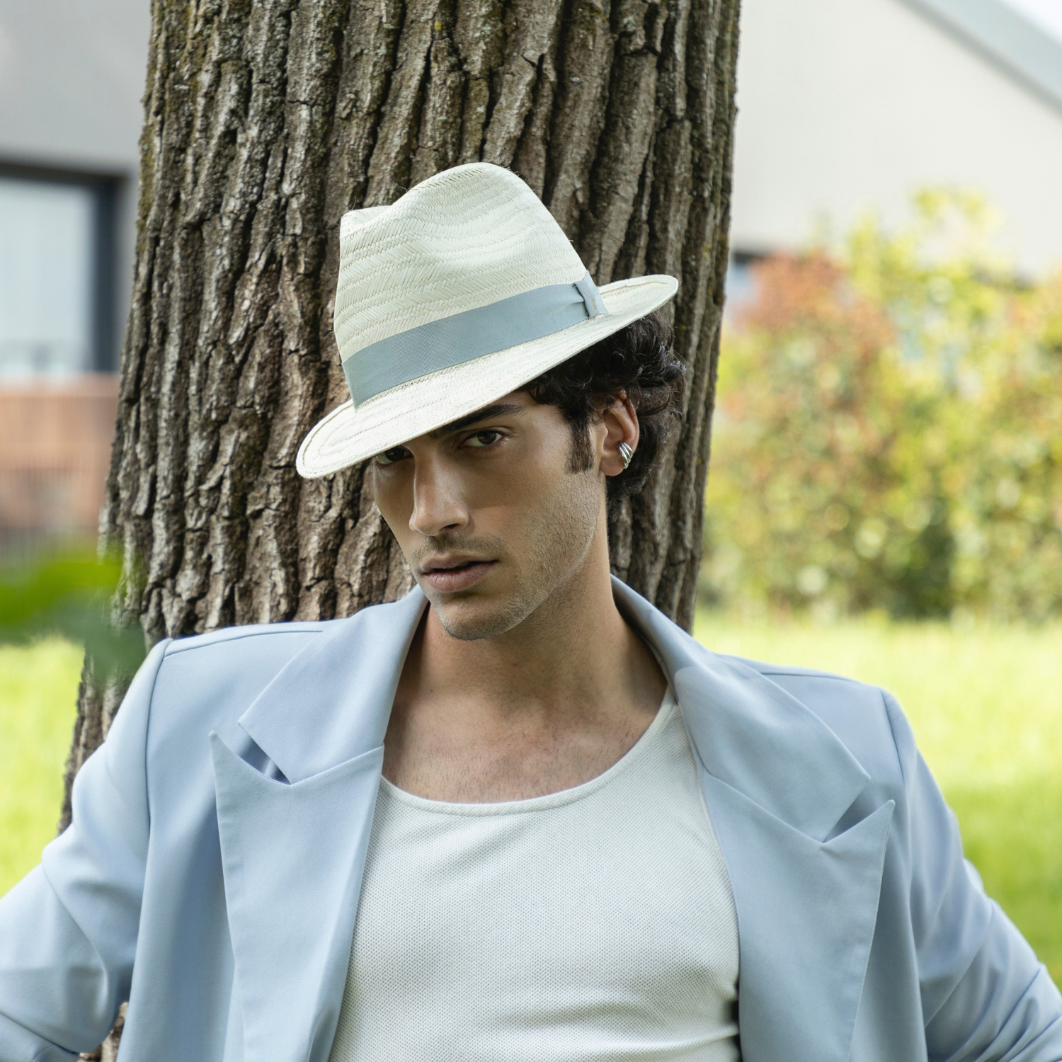 Fedora Herringbone Fedora Hat