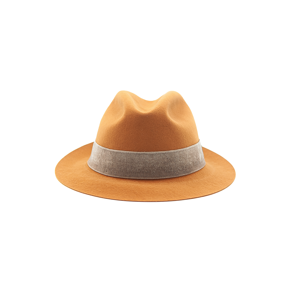 Cappello Fedora in Feltro di Lapin Rasato